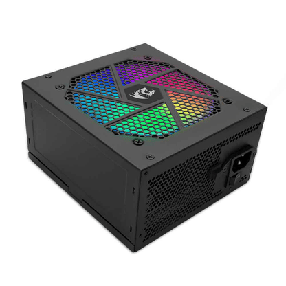 FONTE DE ALIMENTACAO REDRAGON GAMER 750 WATTS FULL MODULAR RGB 80 PLUS GOLD GC-PS006-1 PRETO