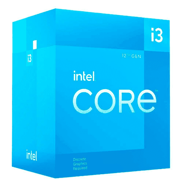 PROCESSADOR INTEL CORE I3-12100 3.3GHZ (TURBO 4.3GHZ) 12MB CACHE LGA1700 12° GERACAO BX8071512100