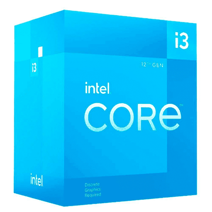 PROCESSADOR INTEL CORE I3-12100 3.3GHZ (TURBO 4.3GHZ) 12MB CACHE LGA1700 12° GERACAO BX8071512100