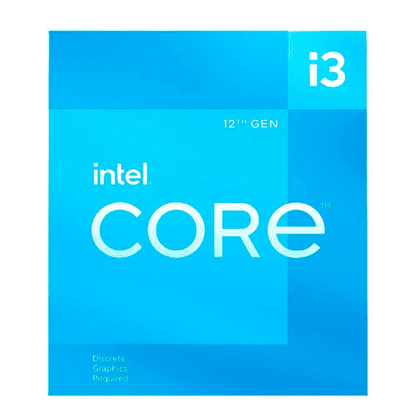 PROCESSADOR INTEL CORE I3-12100 3.3GHZ (TURBO 4.3GHZ) 12MB CACHE LGA1700 12° GERACAO BX8071512100