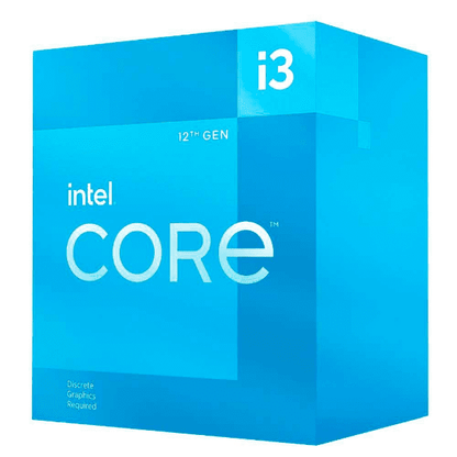 PROCESSADOR INTEL CORE I3-12100 3.3GHZ (TURBO 4.3GHZ) 12MB CACHE LGA1700 12° GERACAO BX8071512100