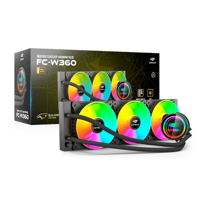 WATER COOLER C3TECH 360MM FC-W360RGB PRETO
