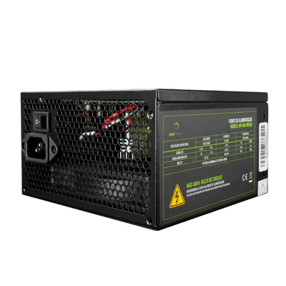 FONTE DE ALIMENTACAO ONE POWER ATX 600W AUTOSWITCH S/CABO MP-600-OPASW