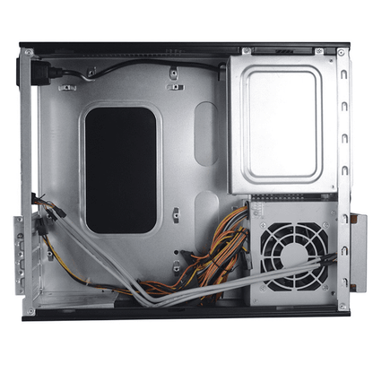 GABINETE C3TECH DESKTOP DT-110BK C/ FONTE PS-200SFX 200W SLIM PRETO - DT-110BK