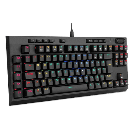 TECLADO GAMER REDRAGON OPTICO BROADSWORD K588RGB-PRO