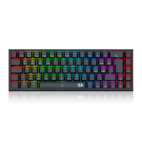 TECLADO REDRAGON MECANICO GAMER RYZE PRO RGB PRETO SWITCH MARROM K633RGB-PRO
