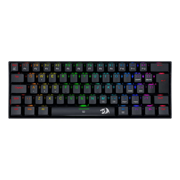 TECLADO REDRAGON MECANICO GAMER DRAGONBORN RGB PRETO SWITCH AZUL ABNT2 K630RGB-1 (PT-BLUE)