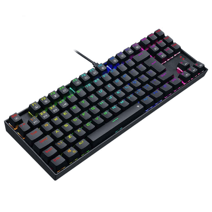 TECLADO REDRAGON MECANICO GAMER KUMARA PRO RGB WIRELESS PRETO SWITCH BLUE K552RGB-BRS-B (PT BLUE)