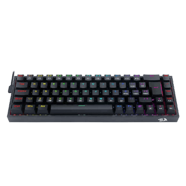 TECLADO REDRAGON MECANICO GAMER CASTOR RGB PRETO SWITCH AZUL ABNT2 K631-RGB (PT-BLUE)