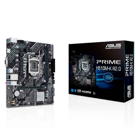 PLACA MAE (INTEL) ASUS PRIME H510M-K R2.0 DDR4 LGA1200 10° E 11° GERACAO