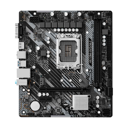PLACA MAE (INTEL) ASROCK H610M-HVS M.2 DDR4 LGA1700 12° 13° E 14° GERACAO