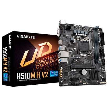 PLACA MAE (INTEL) GIGABYTE H510M H V2 DDR4 LGA1200 10° E 11° GERACAO