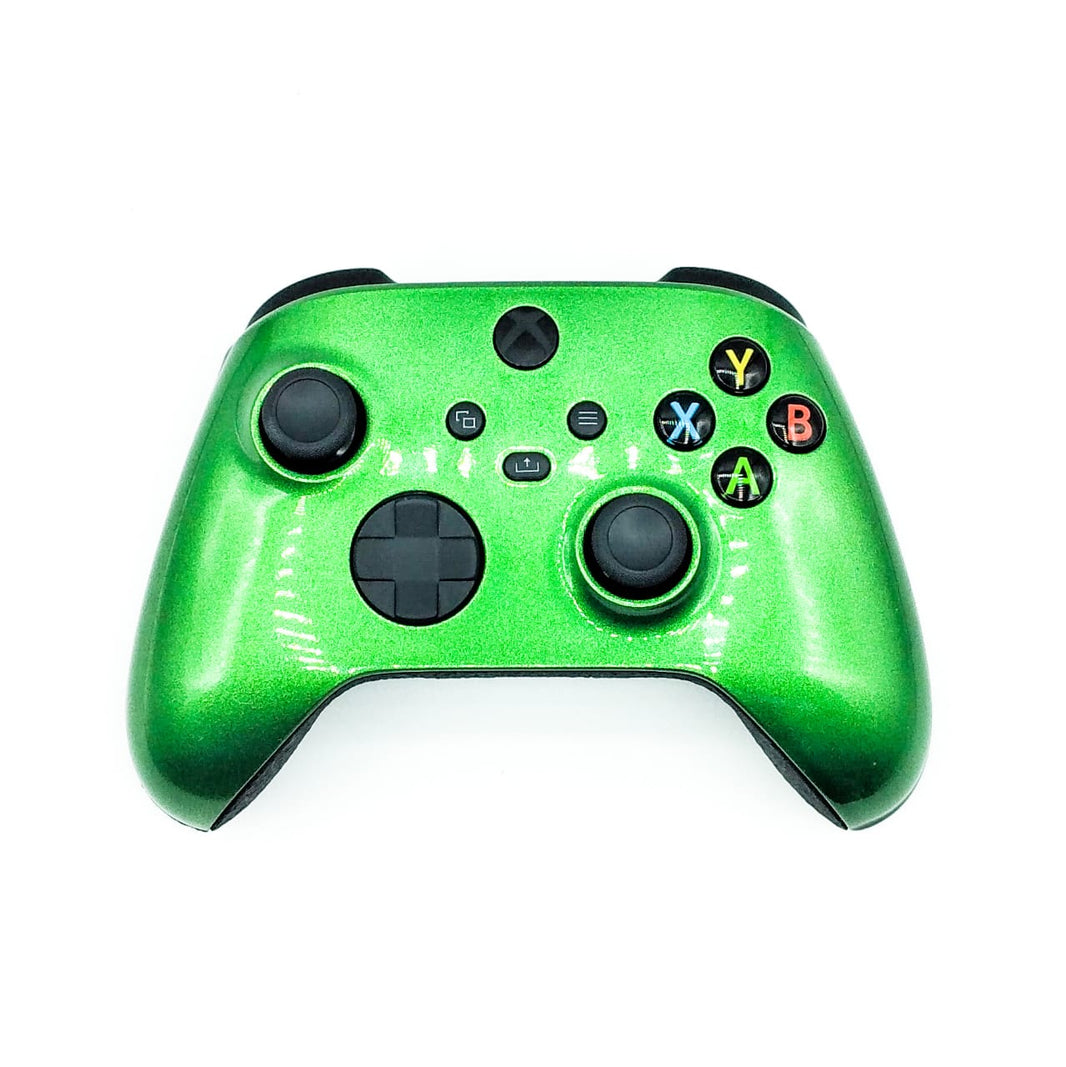 Controle Xbox Series com Grip Metal Green Stelf