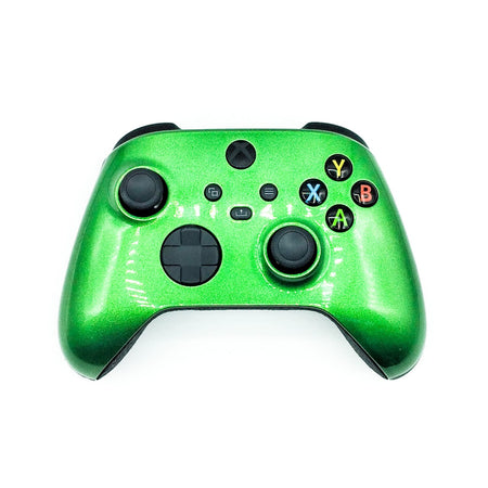 Controle Xbox Series com Grip Metal Green Stelf