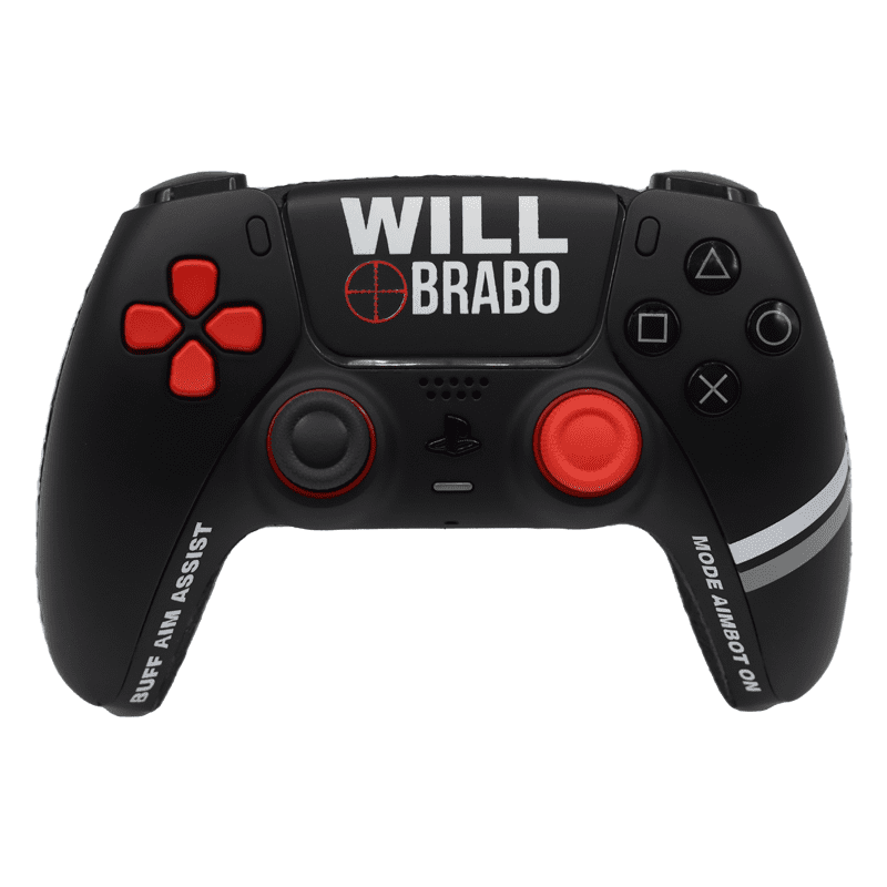 Controle Ps5 com Grip Version WILL BRABO Elite Stelf