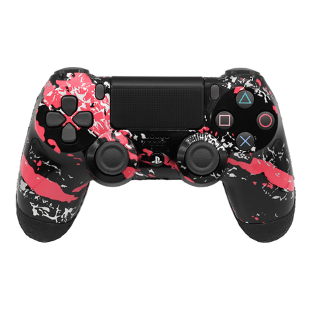 Controle Ps4 Abstract Pink Casual controle sem paddles Stelf