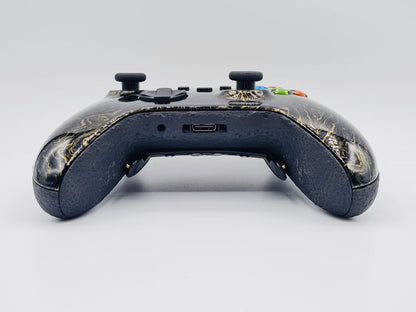 Controle Xbox Series com Grip Gold Liquid Stelf