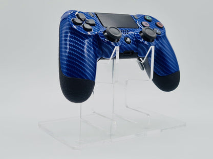 Controle Stelf Ps4 com Grip Blue Carbon Stelf