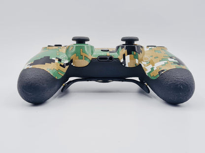 Controle Ps4 com Grip Modern Green Stelf