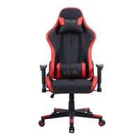 Cadeira Gamer Level LV-C03BI Preto/Vermelho