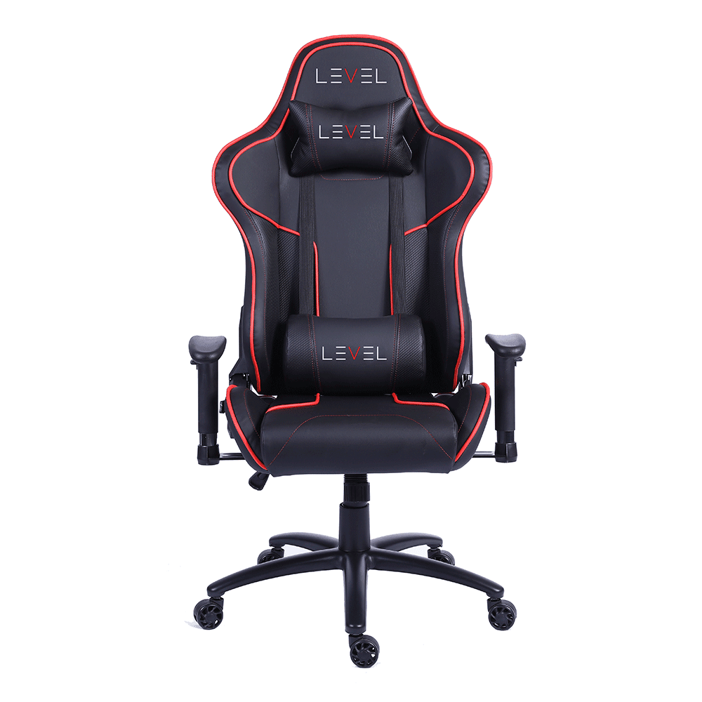 Cadeira Gamer Level LV-C04BI-RED Preto/Vermelho