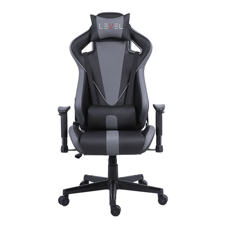 Cadeira Gamer Level LV-C02BN GRY Preto/Cinza