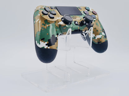 Controle Ps4 com Grip Modern Green Stelf