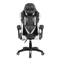 Cadeira Gamer Level LV-C01DN Preto/Branco