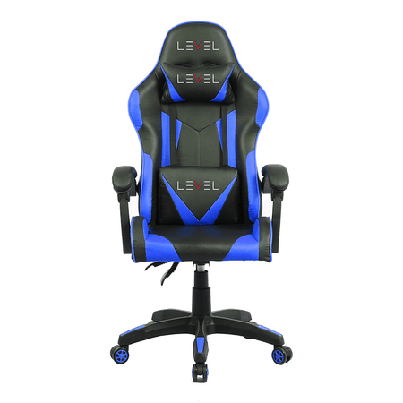 Cadeira Gamer Level LV-C01DN Preto/Azul