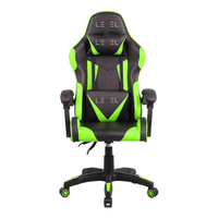 Cadeira Gamer Level LV-C01DN Preto/Verde
