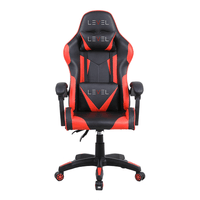 Cadeira Gamer Level LV-C01DN Preto/Vermelho