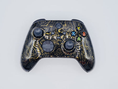 Controle Xbox Series com Grip Gold Liquid Stelf
