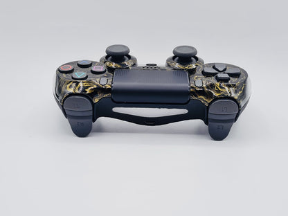 Controle Ps4 com Grip Gold Liquid Stelf