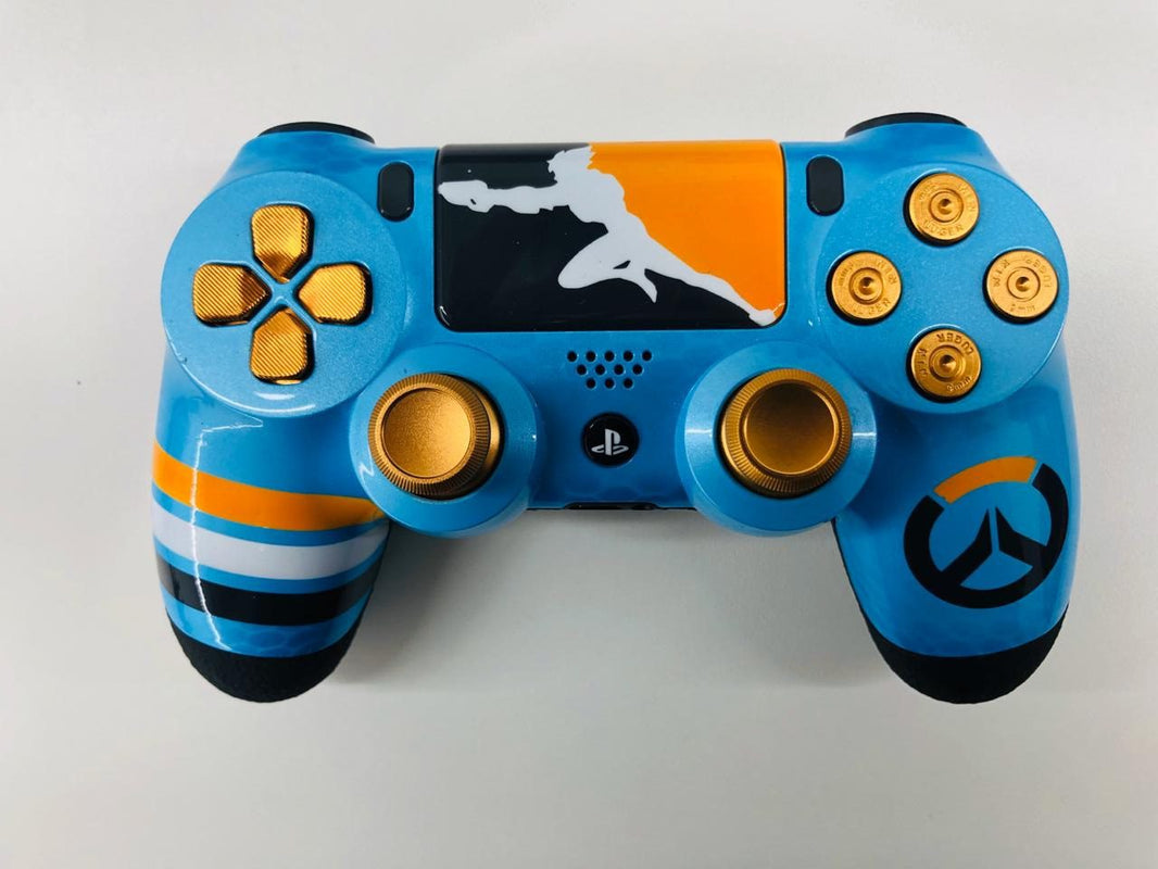 Controle Ps4 com Grip Limited Gold Over Stelf
