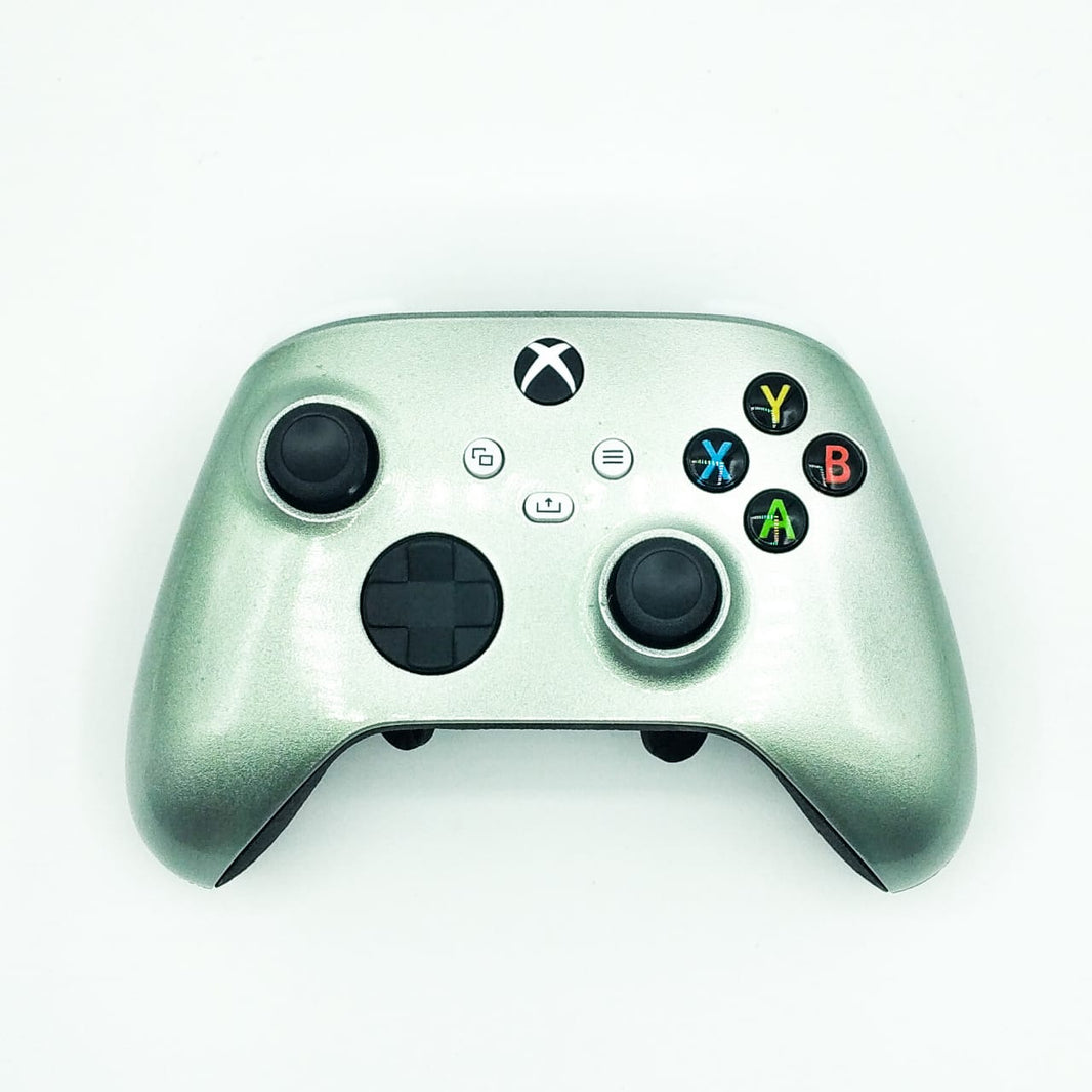Controle Xbox Series com Grip Silver Gloss Stelf
