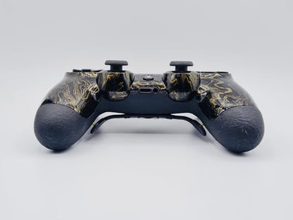 Controle Ps4 com Grip Gold Liquid Stelf