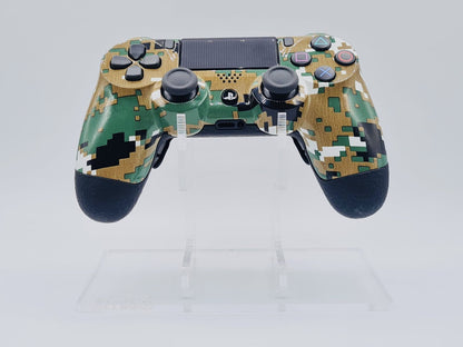 Controle Ps4 com Grip Modern Green Stelf