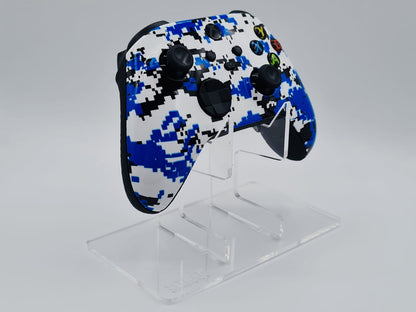 Controle Xbox Series com Grip Modern Blue Elite Stelf