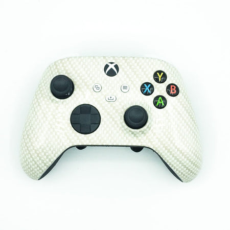 Controle Xbox Series com Grip White Gold Elite Stelf