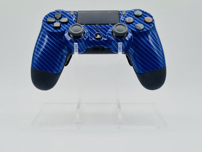 Controle Stelf Ps4 com Grip Blue Carbon Stelf