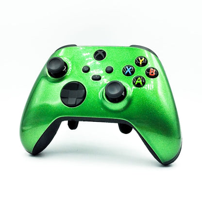 Controle Xbox Series com Grip Metal Green Elite Stelf