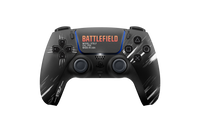 Controle Ps5 Com Grip BF Black Elite Stelf