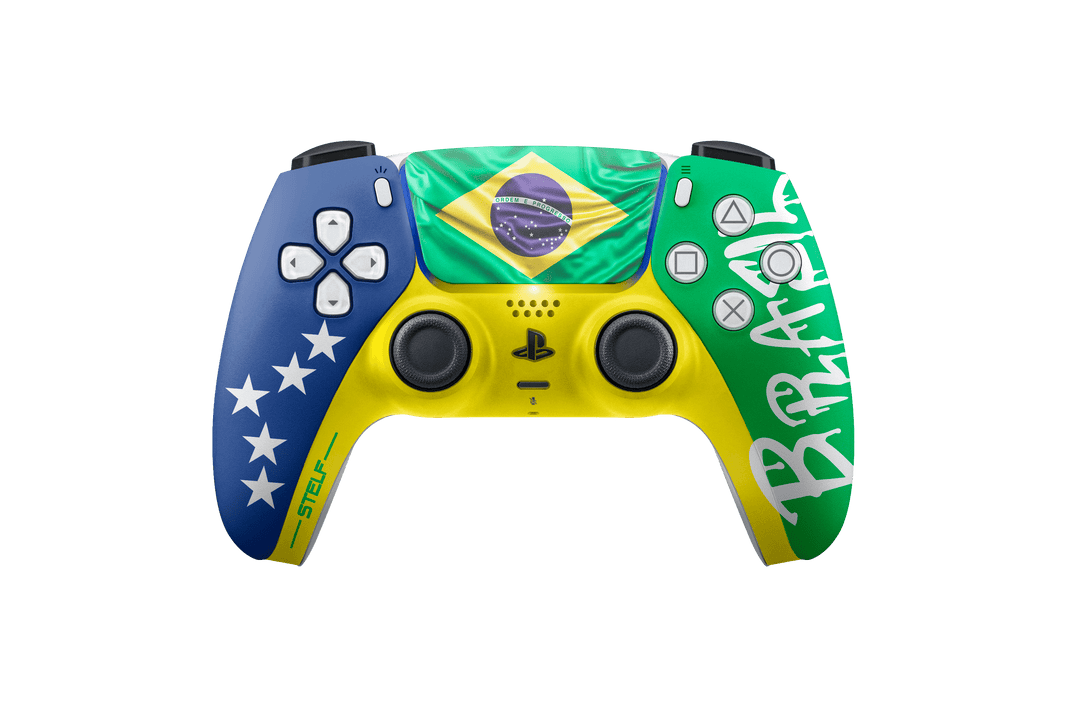 Controle Ps5 com Grip Brasil Stelf