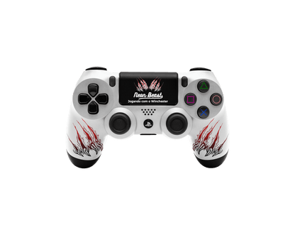 Controle Ps4 com Grip Neon Stelf