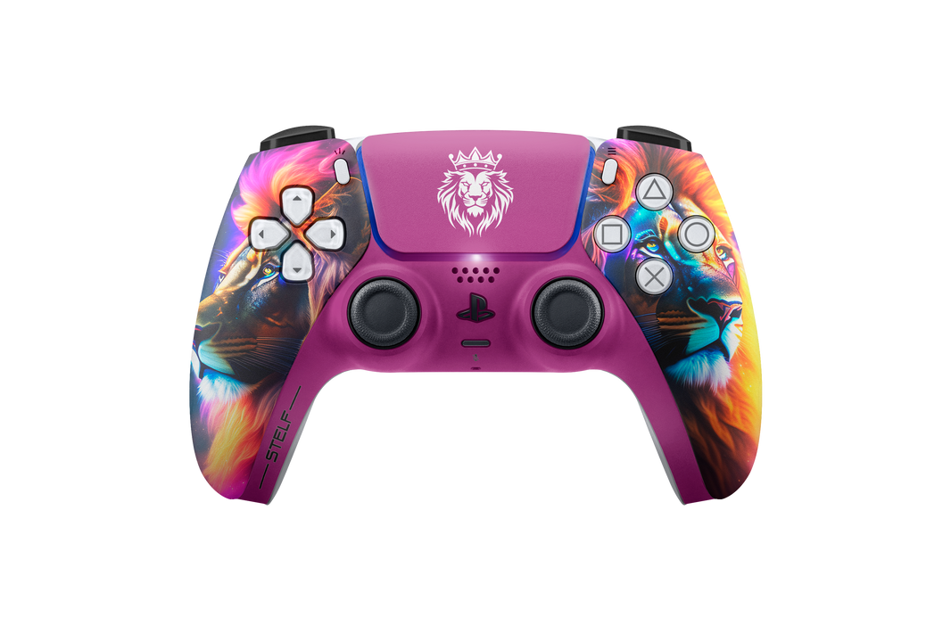 Controle Ps5 com Grip Lion Stelf