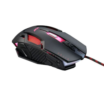 Mouse Gamer Acer Nitro NMW200, 6 Botões, 7200 DPI Preto/Vermelho
