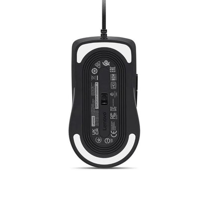 Mouse Gamer Lenovo M210, até 8000 DPI (5 níveis de controle), Iluminação RGB