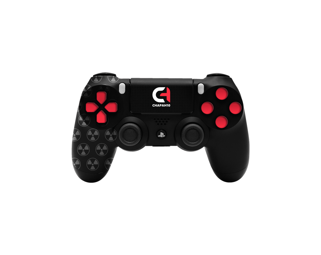 Controle Ps4 com Grip Chapah 10 Stelf