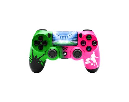 Controle Ps4 com Grip Soccer Stelf
