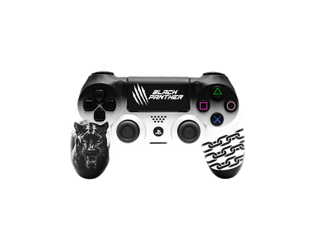 Controle Ps4 Black Panther Casual controle sem paddles Stelf